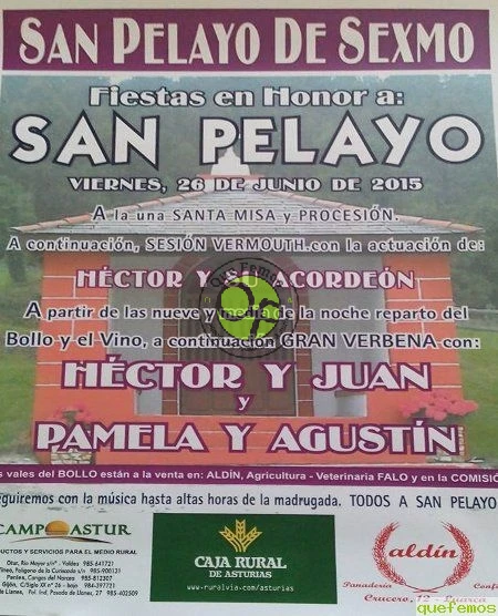 Fiestas de San Pelayo de Sexmo 2015