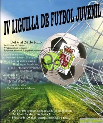 IV Liguilla de fútbol juvenil 2015 en El Franco