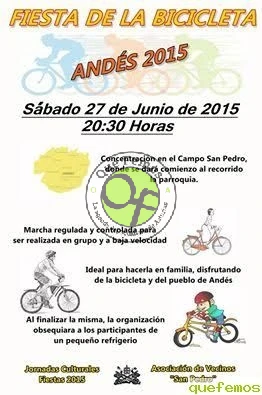 Fiesta de la Bicicleta 2015 en Andés