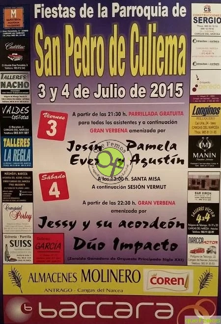 Fiestas de San Pedro de Culiema 2015