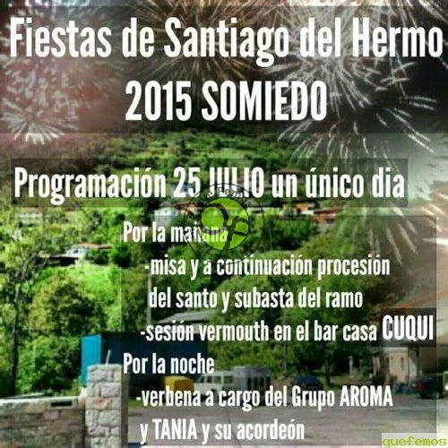 Fiestas de Santiago del Hermo 2015