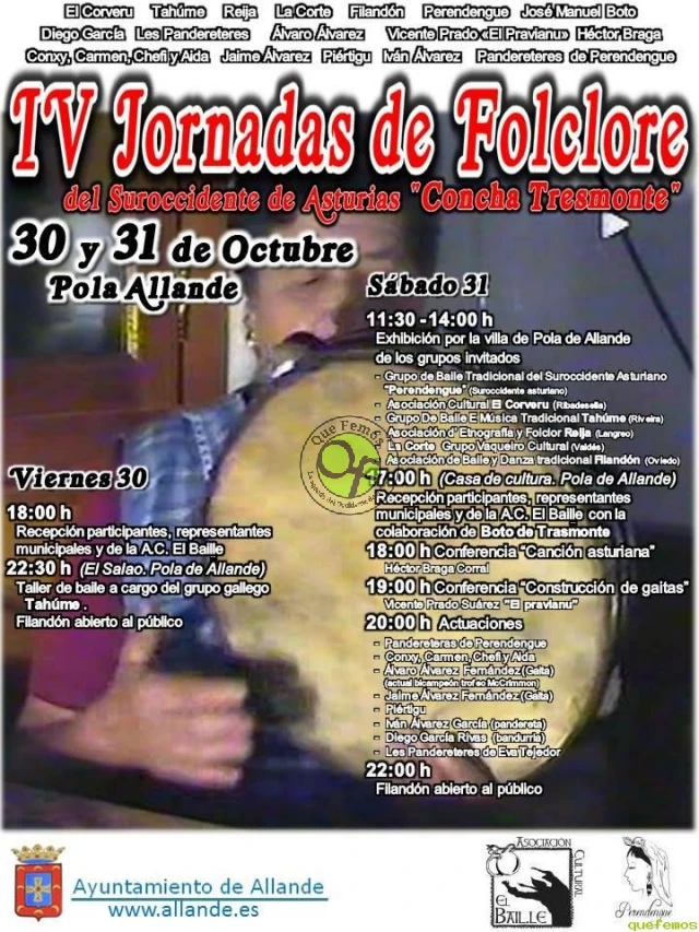 IV Jornadas de folclore del Suroccidente de Asturias 
