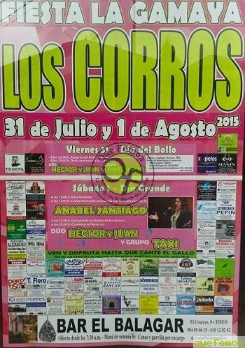 Fiesta de La Gamaya en Los Corros 2015