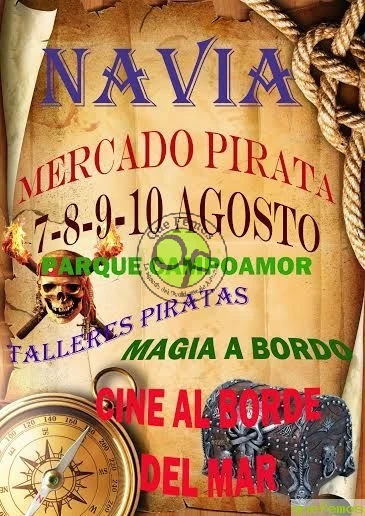 Mercado Pirata 2015 en Navia