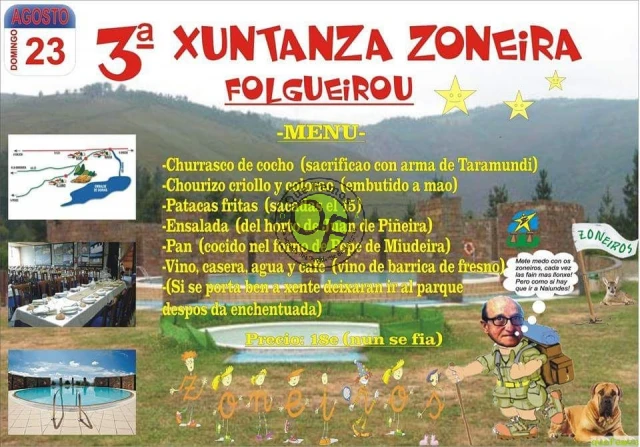 3ª Xuntanza Zoneira 2015 en Folgueirou