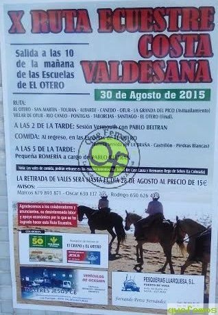 X Ruta Ecuestre Costa Valdesana 2015