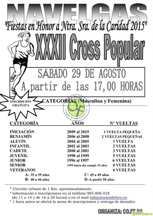 XXXII Cross Popular de Navelgas 2015