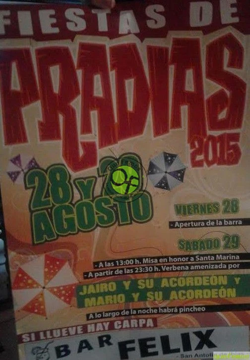 Fiestas de Pradias 2015