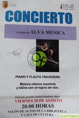 Concierto de Alva Música en Luarca