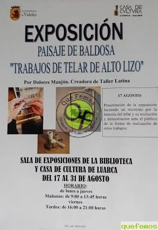 Exposición de Dolores Manjón en Luarca: Paisaje de Baldosa