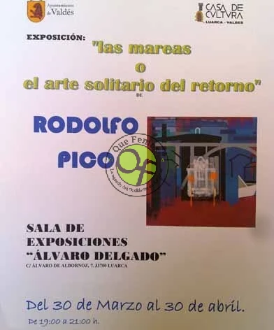 Exposición del artista Rodolfo Pico en la Sala 