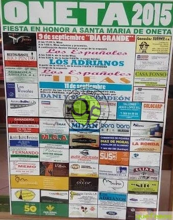 Fiestas de Santa María 2015 en Oneta