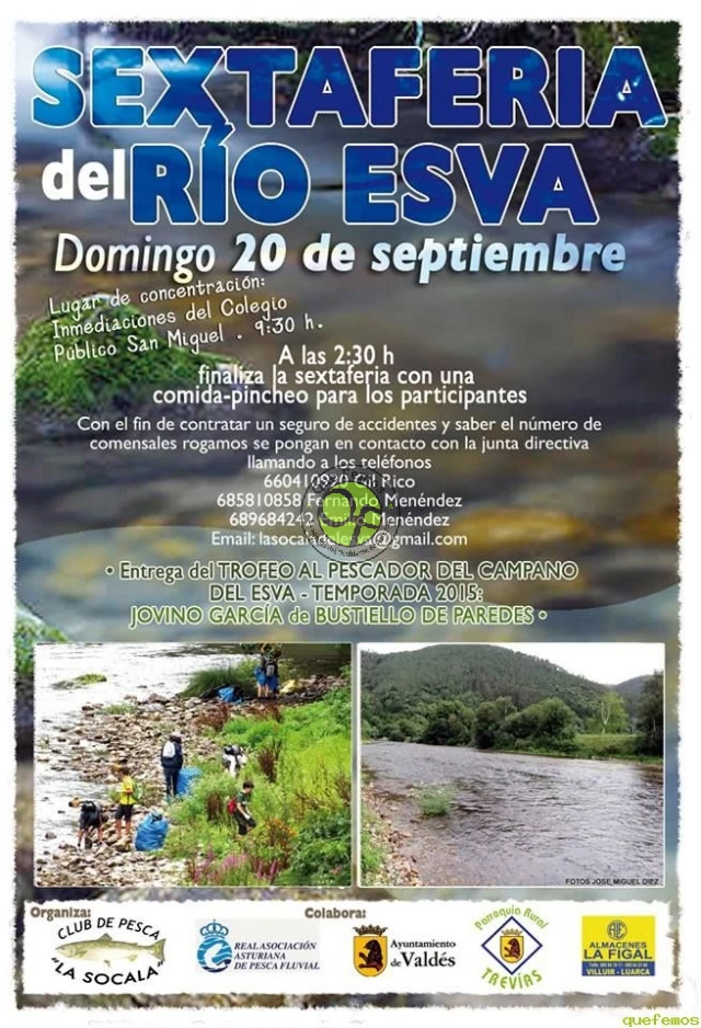 Sextaferia del Río Esva 2015