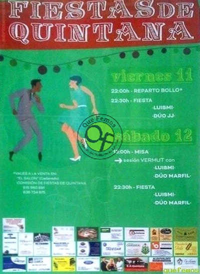 Fiestas de Quintana 2015