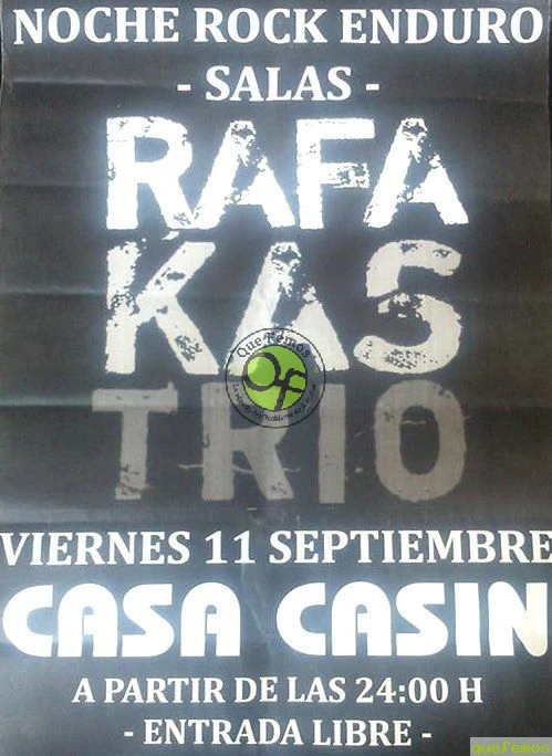 Concierto de Rafa Kas Trío en Casa Casín en Salas