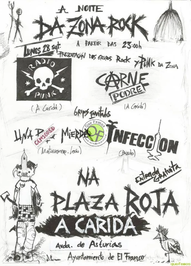I Festival Da Zona Rock en A Caridá 2015