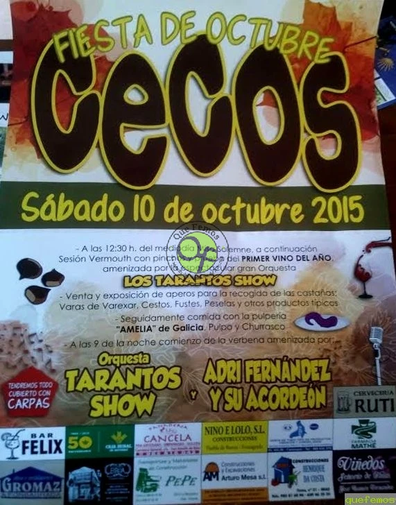 Fiesta de Octubre 2015 en Cecos