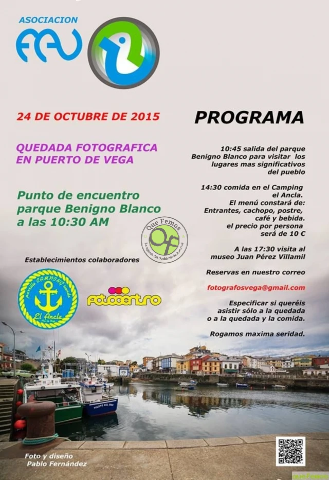 FAV organiza una Quedada Fotográfica en Puerto de Vega