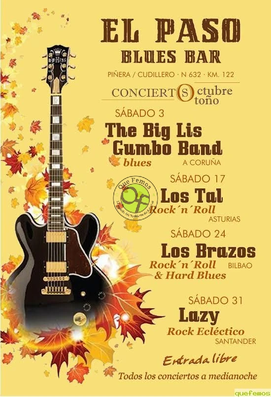 Concierto de The Big Lis Gumbo Band en El Paso Blues Bar