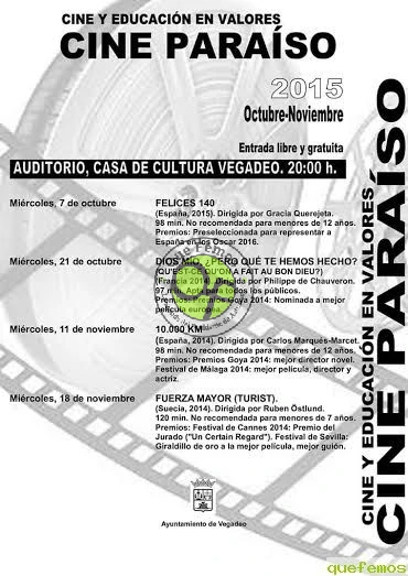 Cine Paraíso en Vegadeo: 