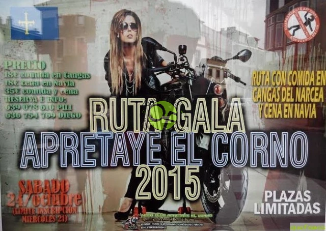 Ruta-Gala Apretaye el Corno 2015