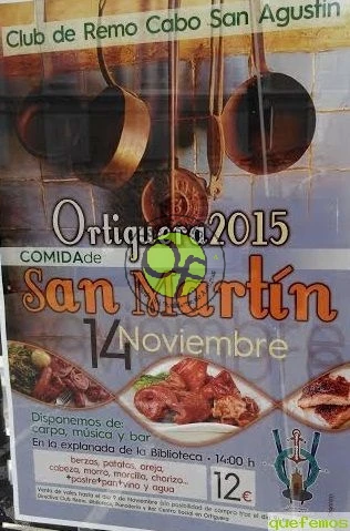 Comida de San Martín 2015, del Club de Remo Cabo San Agustín