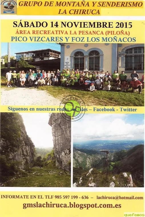Grupo de Montaña La Chiruca de Cudillero: de ruta por Piloña