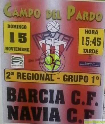 Navia C.F. vs Barcia C.F. en el Campo del Pardo