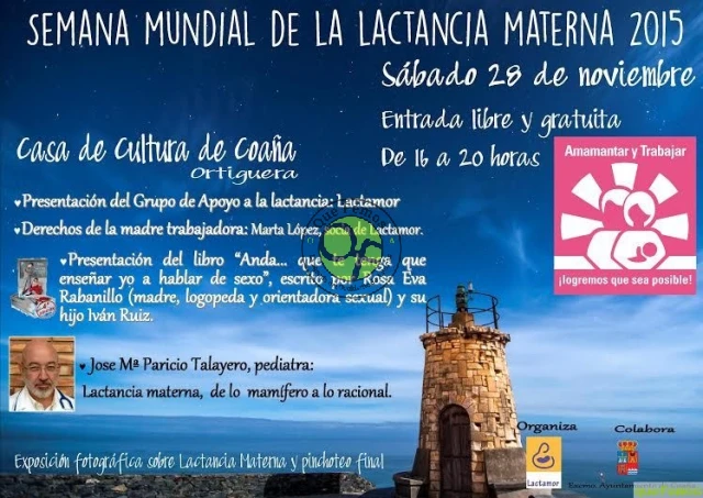 Semana Mundial de la Lactancia Materna 2015 en Coaña