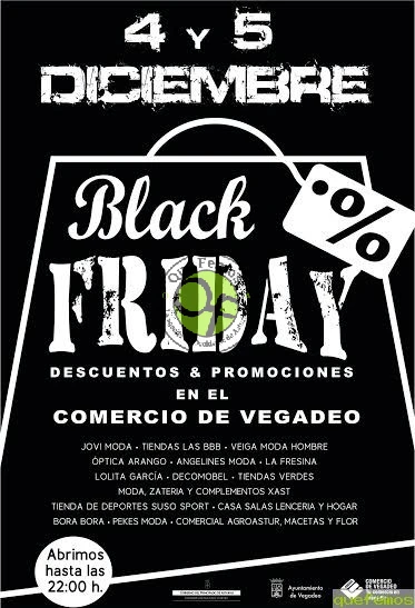 Black Friday 2015 en Vegadeo
