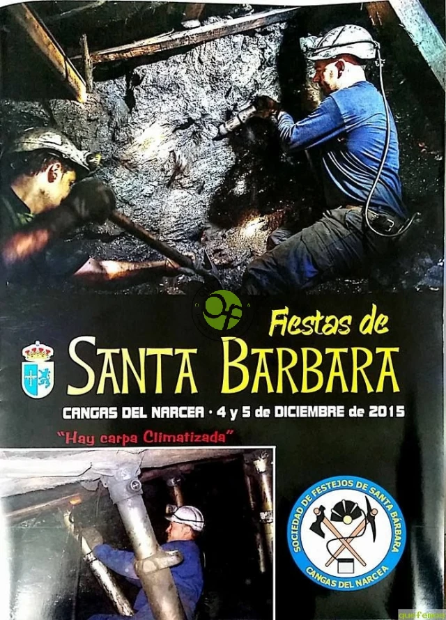Fiestas de Santa Bárbara 2015 en Cangas del Narcea