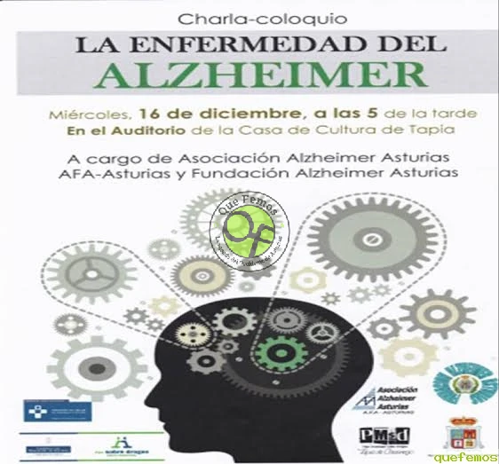 Charla-coloquio en Tapia: La enfermedad del Alzheimer
