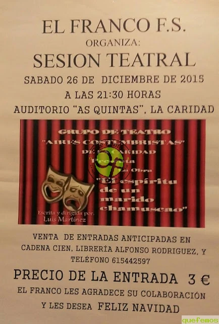 El Franco F.S. organiza una sesión de teatro: 