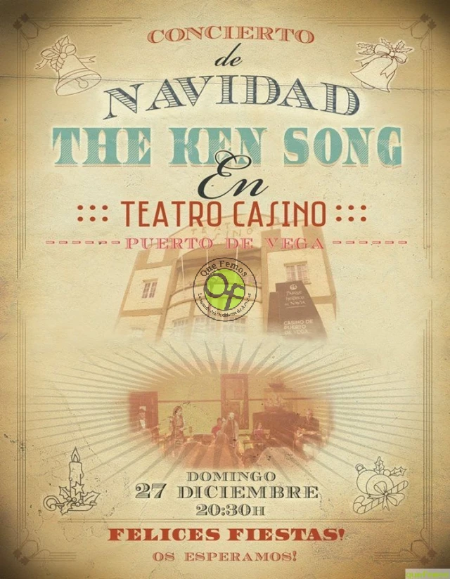 Concierto de Navidad 2015 con The Ken Song en Puerto de Vega