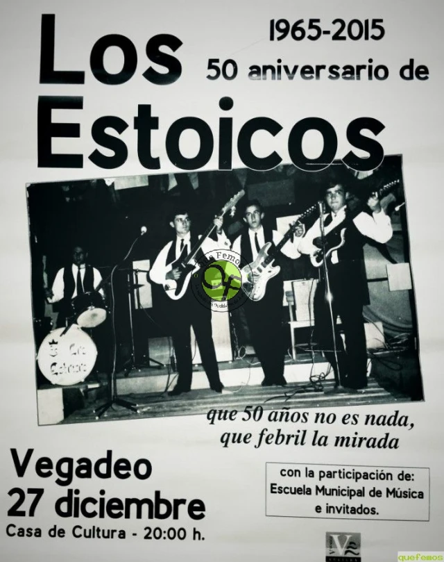 Gala 50 Aniversario de Los Estoicos en Vegadeo: 1965-2015