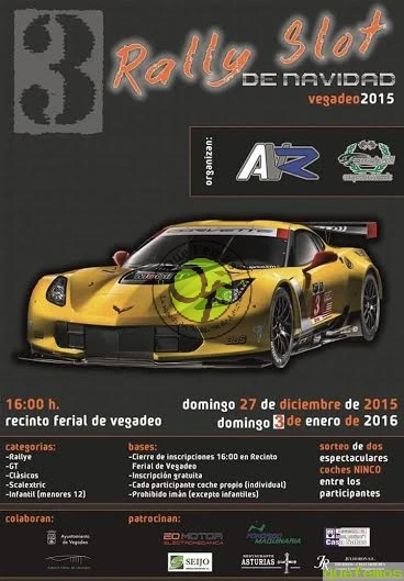 III Rally Slot de Navidad 2015 en Vegadeo