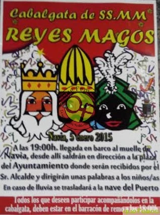 Cabalgata de Reyes 2016 en Navia