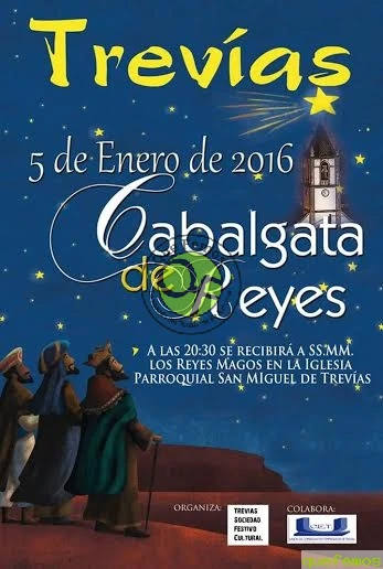 Cabalgata de Reyes 2016 en Trevías