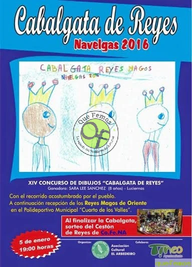 Cabalgata de Reyes 2016 en Navelgas