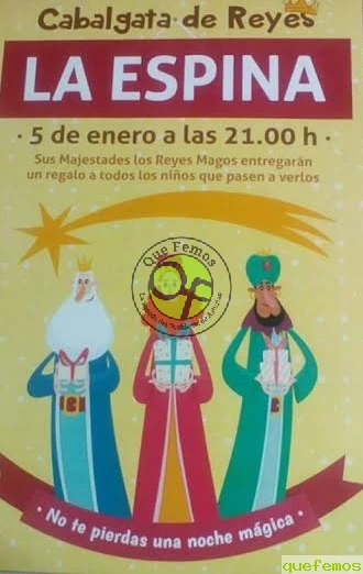 Cabalgata de Reyes 2016 en La Espina
