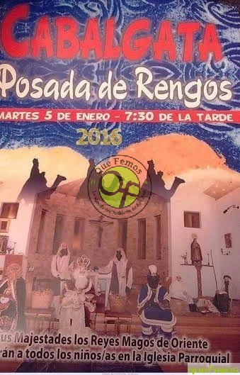 Cabalgata de Reyes 2016 en Posada de Rengos
