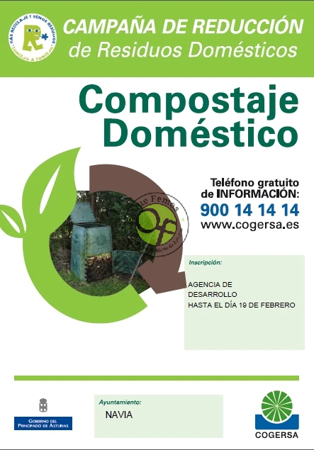 Campaña de compostaje doméstico 2016 en Navia
