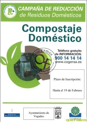 Campaña de compostaje doméstico 2016 en Vegadeo