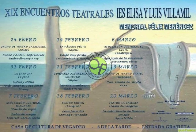 XIX Encuentros teatrales IES Elisa y Luis Villamil 