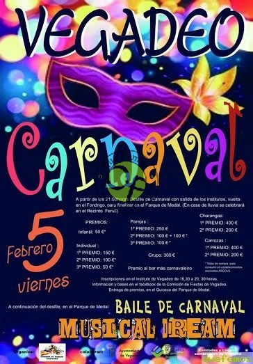 Carnaval 2016 en Vegadeo