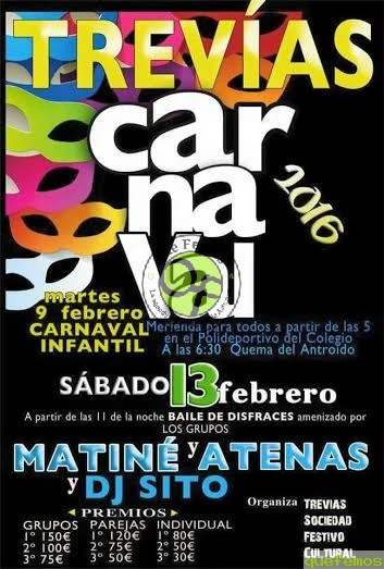 Carnaval 2016 en Trevías