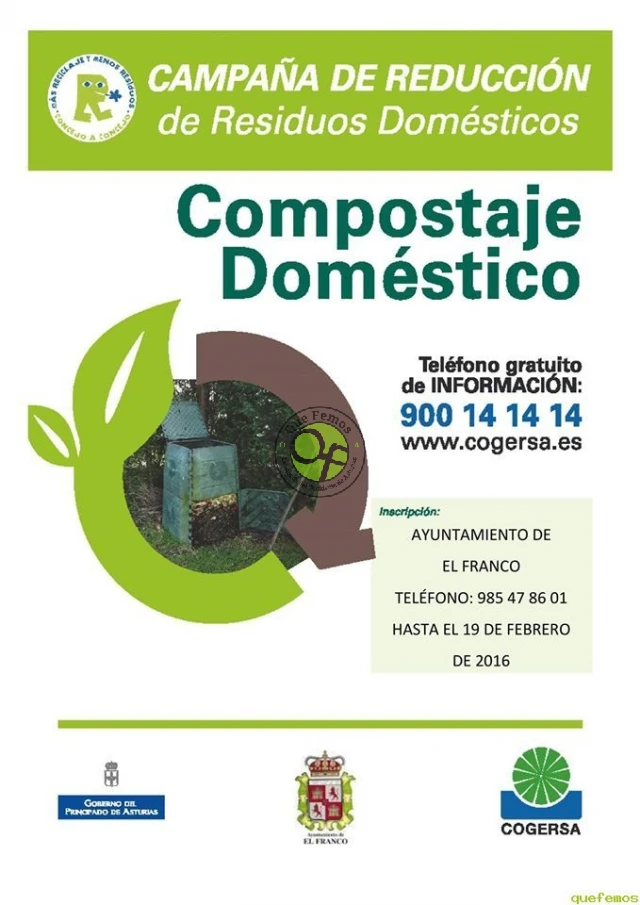 Campaña de Compostaje Doméstico 2016 en El Franco