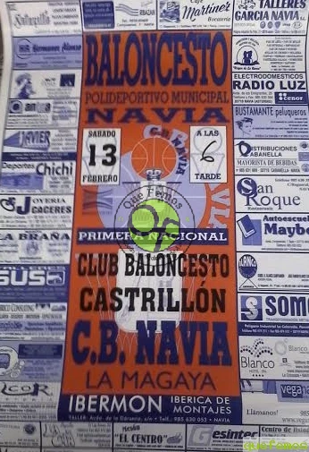 Club Deportivo Navia vs Club Baloncesto Castrillón