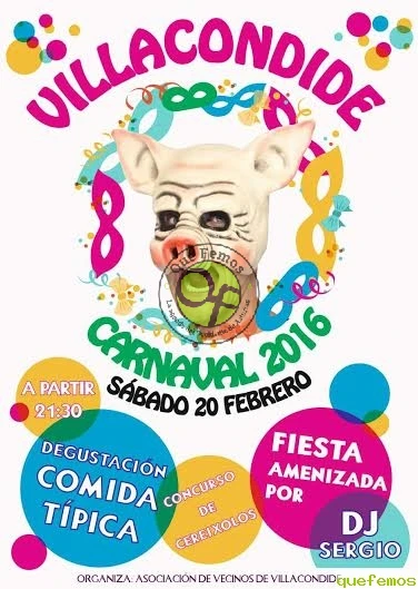 Carnaval 2016 en Villacondide