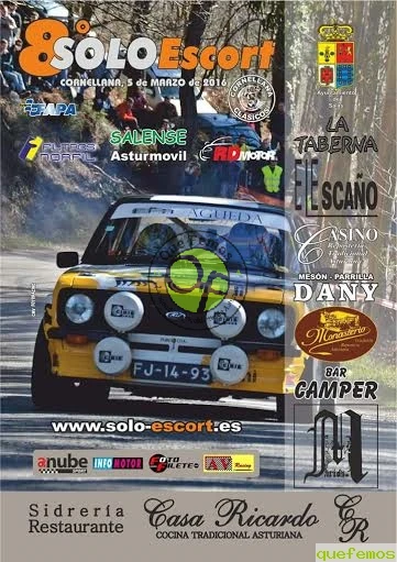 8º Rally Solo Escort 2016 en Cornellana